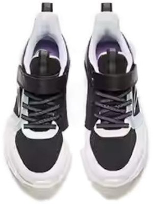 (PS) Anta Punta Redonda Velcro Bajo 'Negro Morado' A322345508-4 Lookbook (PS) Anta Punta Redonda Velcro Bajo 'Negro Morado' A322345508-4