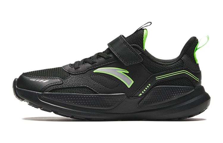 (Preschool) Anta Run 'Black Green' 312345508-4