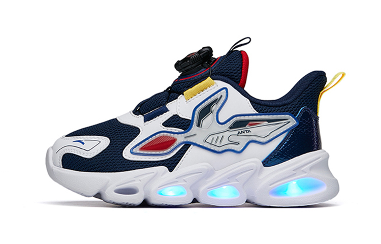 (Preschool) Anta Run Low 'White Blue Glow' 312219911-2