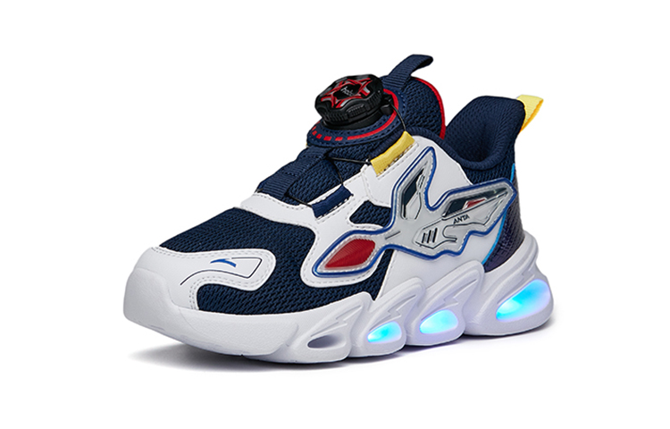 Order (PS) Anta Run Low ''Wit Blauw Glow'' 312219911-2