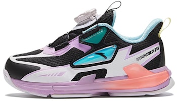 (Preschool) Anta Runner 'Black Purple' 322419962-4 (Preschool) Anta Runner 'Black Purple' 322419962-4