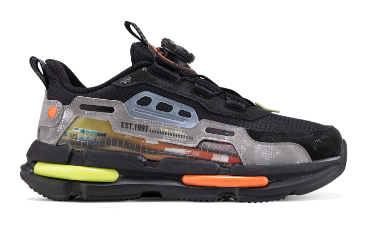 Order (Preschool) Anta Runner 'Silver Black Cement Star' 312248808-7