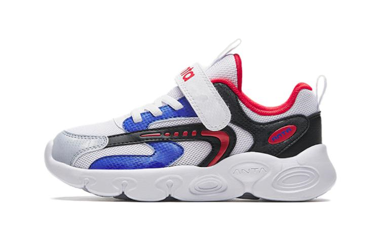 (Preschool) Anta Runner 'White Black Red' A312339992-5