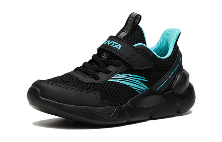 Order 大童 Anta安踏 緩震耐磨 低筒 兒童跑步鞋 黑綠