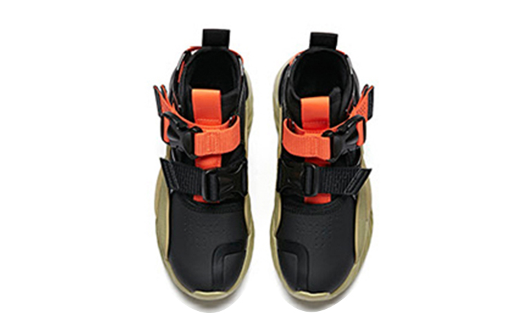 (PS) Anta Running Shoe 'Black Green Orange Fleece' 圖 4