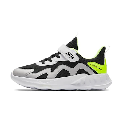 (PS) Anta Running Shoe 'Black Grey Yellow'
