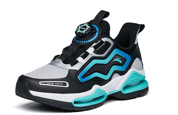 (PS) 安踏银黑蓝色跑鞋 312215571-4 Order (PS) 安踏银黑蓝色跑鞋 312215571-4