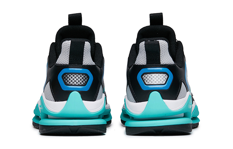 Shop (PS) 安踏银黑蓝色跑鞋 312215571-4