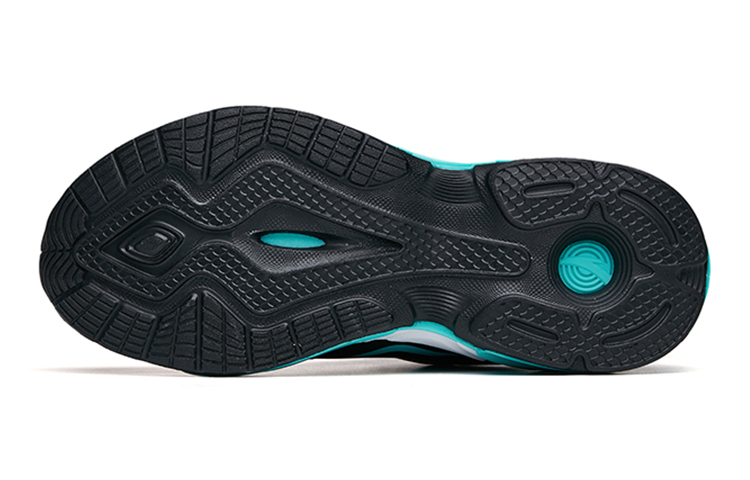 Purchase (PS) 安踏银黑蓝色跑鞋 312215571-4