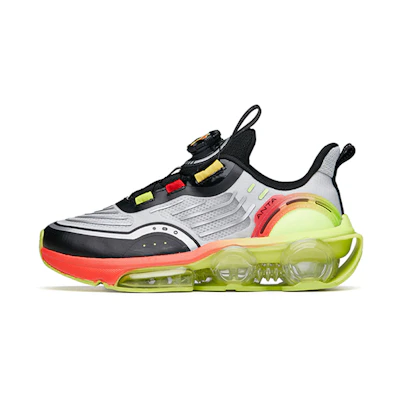(PS) Anta Running Shoe 'Silver Black Green'
