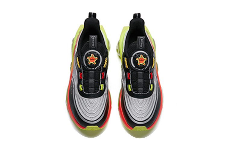 (PS) Anta Running Shoe 'Silver Black Green' 圖 3