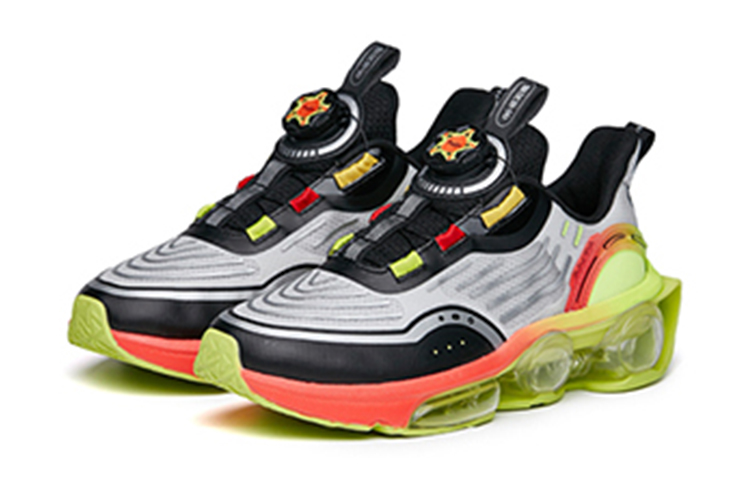 (PS) Anta Running Shoe 'Silver Black Green' 圖 4