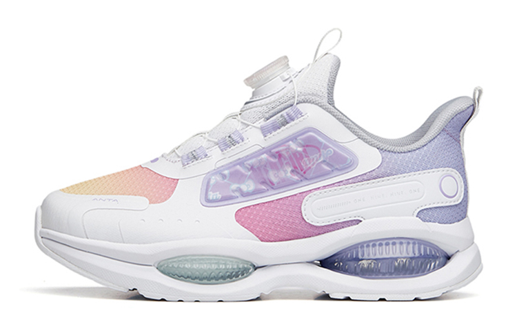 Buy (Preschool) Anta Running Shoe 'White Purple' 322145562-2