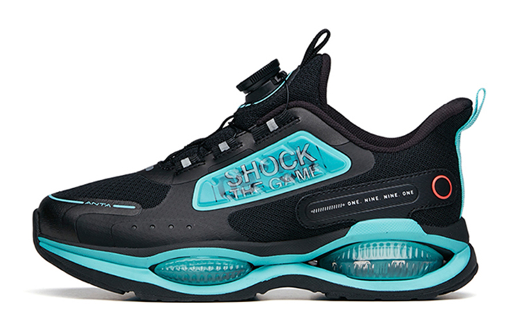 (PS) Anta Running Shoe Low 'Black Green'