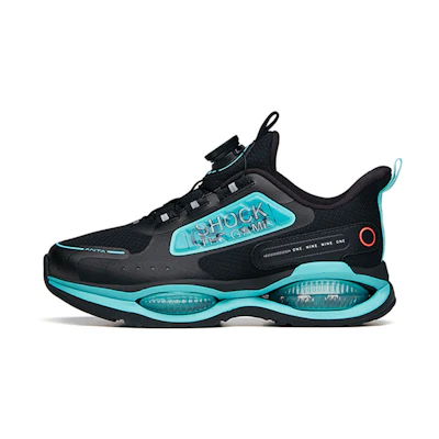 (PS) Anta Running Shoe Low 'Black Green'
