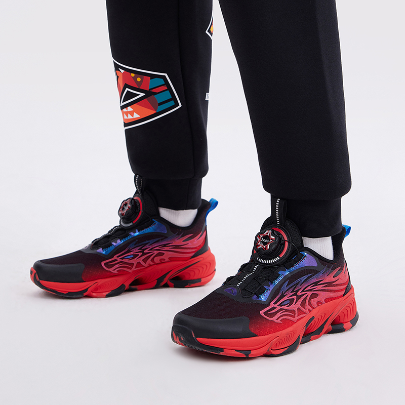 (PS) Anta Running Shoe Low 'Black Red Flame' 圖 7