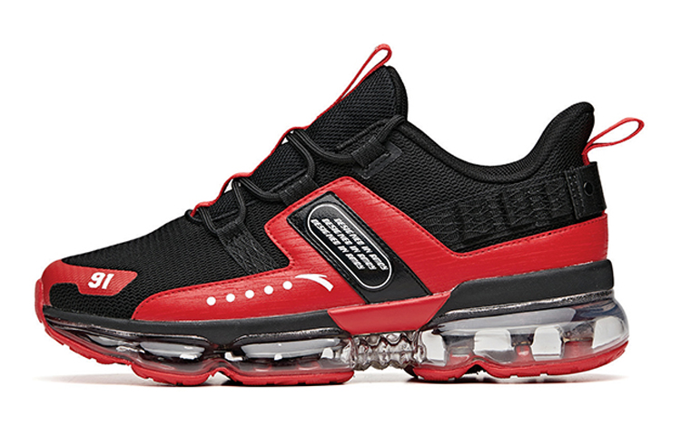 (PS) Anta Running Shoe Low 'Black Red White'