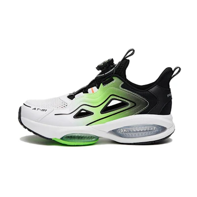 (PS) Anta Running Shoe Low 'White Black Green'