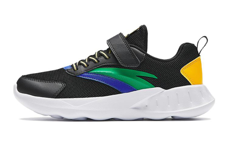 (PS) Anta Running Shoes 'Black Green Yellow'