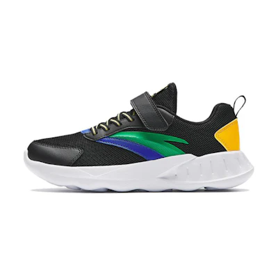 (PS) Anta Running Shoes 'Black Green Yellow'