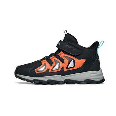(PS) Anta Running Shoes 'Black Orange Fleece'