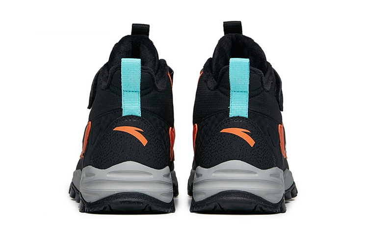 (PS) Anta Running Shoes 'Black Orange Fleece' 圖 4