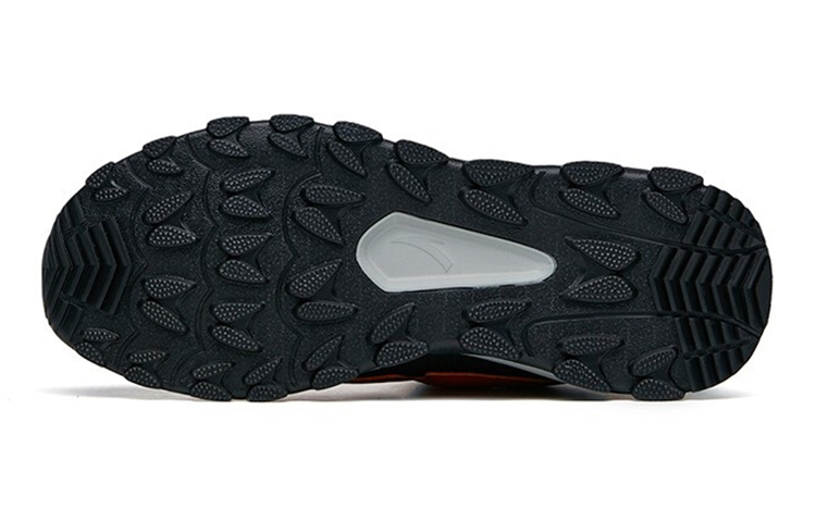 (PS) Anta Running Shoes 'Black Orange Fleece' 圖 5