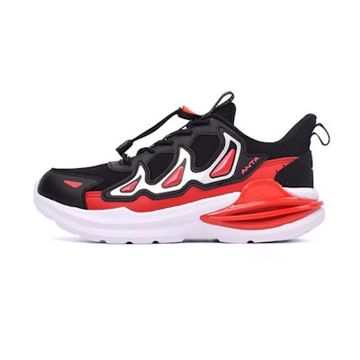 (PS) Anta Running Shoes 'Black Red'