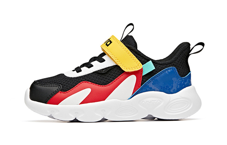 (PS) Anta Running Shoes 'Black Red Blue'