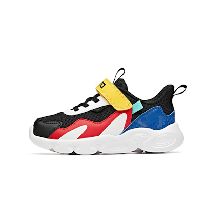 (PS) Anta Running Shoes 'Black Red Blue'