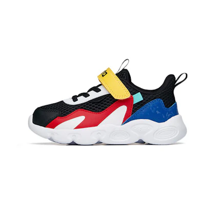 (PS) Anta Running Shoes 'Black Red Blue'