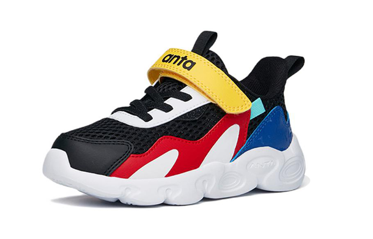 (PS) Anta Running Shoes 'Black Red Blue' 圖 2