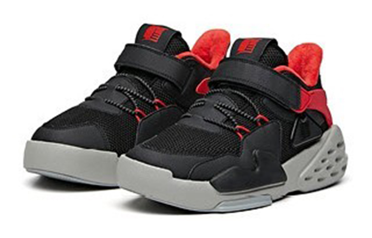 (PS) Anta Running Shoes 'Black Red Velcro' 圖 3