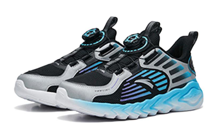 (PS) Anta Running Shoes 'Black Silver Blue' 圖 3