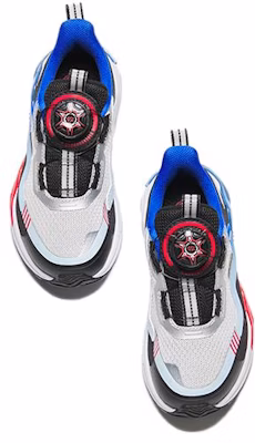 (Preschool) Anta Running Shoes 'Silver Black Blue' 312349905-2 Shop (Preschool) Anta Running Shoes 'Silver Black Blue' 312349905-2