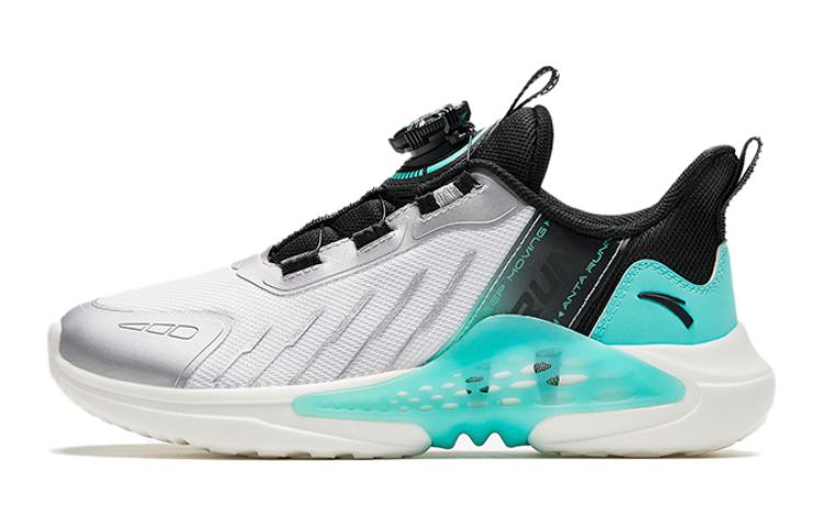 (Preschool) Anta Running Shoes 'White Aqua' A312415550-1