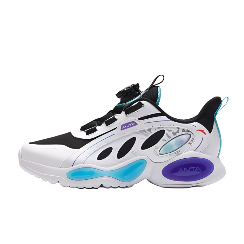 (PS) Anta Running Shoes 'White Black'