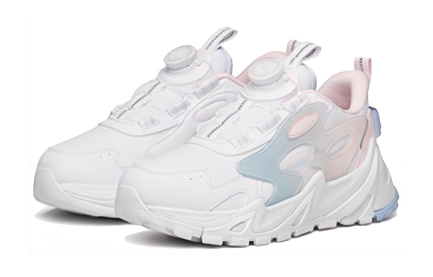 Lookbook (Preschool) Anta Running Shoes 'White Pink' 'Lava' 322148863-1