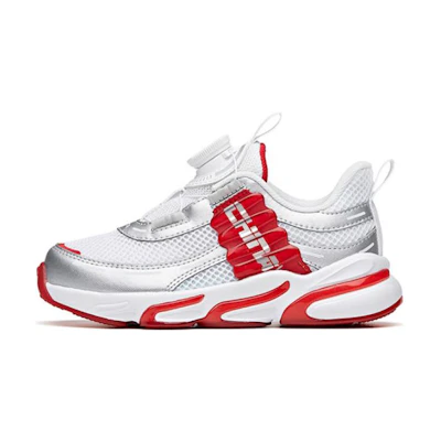 (PS) Anta Running Shoes 'White Silver Red'
