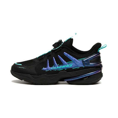 (PS) Anta Running Shoes Low 'Black Blue'