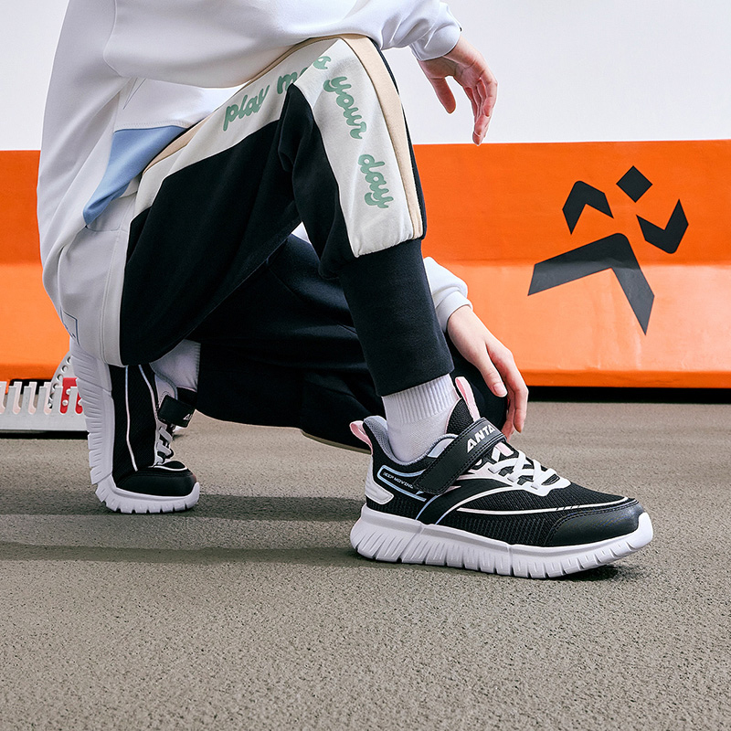 (PS) Anta Running Shoes Low 'Black White' 圖 6