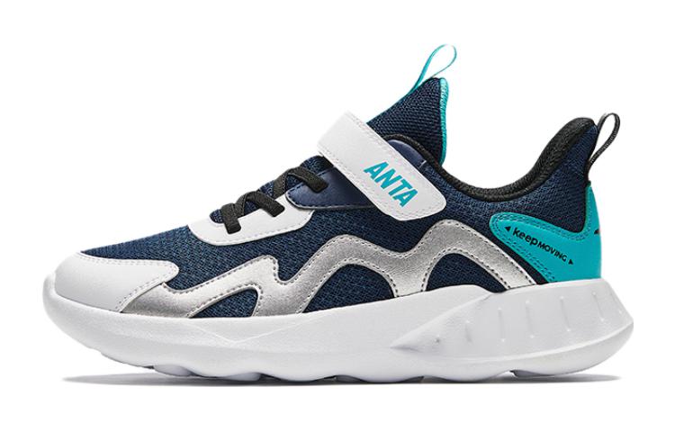 Buy (PS) Anta Sepatu Lari Rendah 'Hitam Putih Biru' A312415512-3