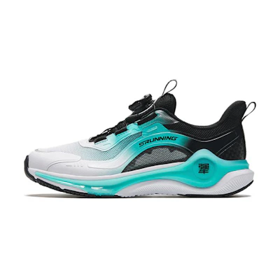 (PS) Anta Running Shoes Low 'Black White Blue'