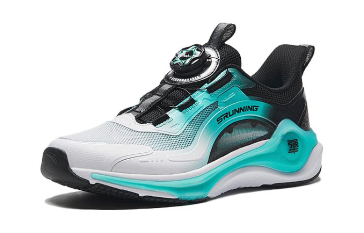 (PS) Anta Running Shoes Low 'Black White Blue' 圖 2