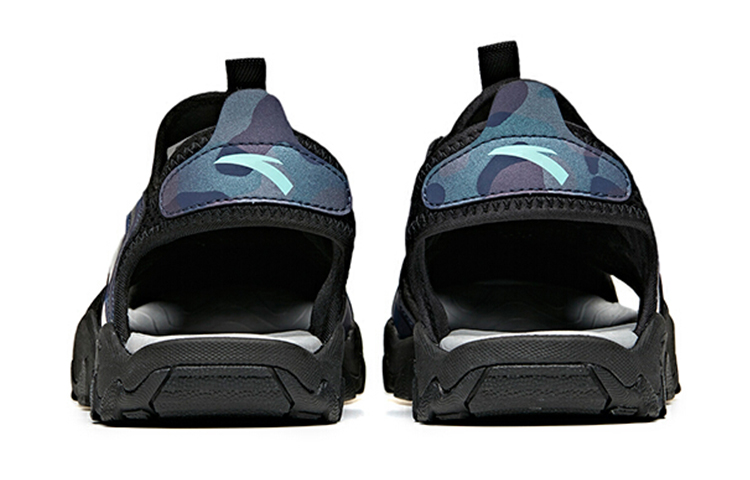 Shop (Preschool) Anta Sandal 'Black' 312126933-2