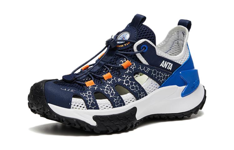 Order (PS) Sandal Anta 'Hitam Biru' A312326994-2