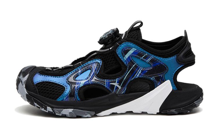 Buy 大童 Anta安踏 舒適百搭 防滑防踢兒童涼鞋 黑藍