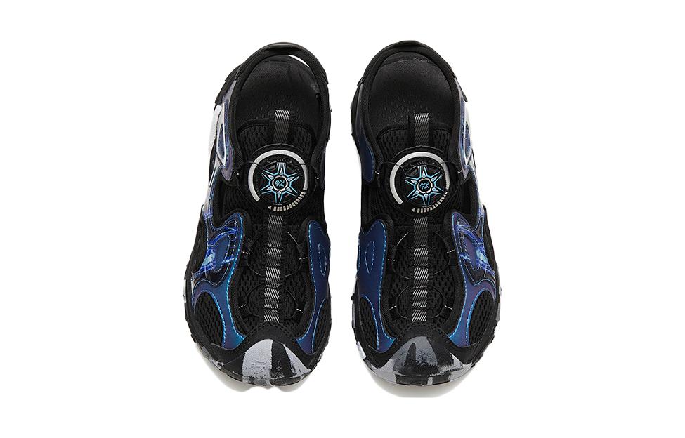 Lookbook 大童 Anta安踏 舒適百搭 防滑防踢兒童涼鞋 黑藍