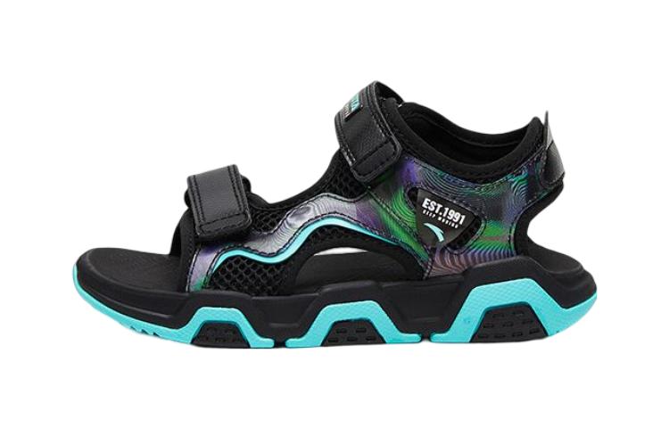 (Preschool) Anta Sandal 'Black Blue Green' 312329983-2