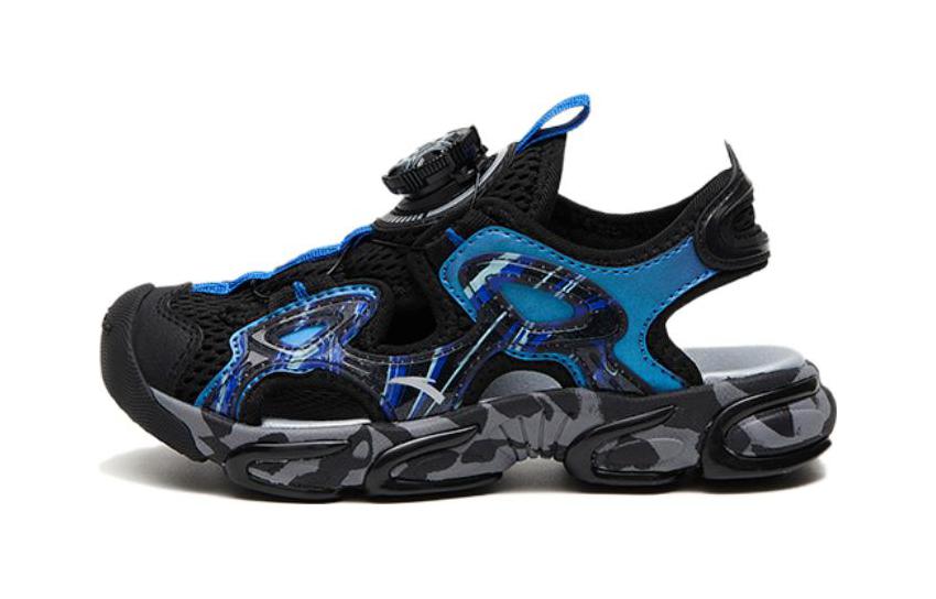 (Preschool) Anta Sandal 'Black Blue Grey' 312329975-1